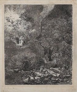 The Angel Appearing To The Shepherds (bartsch 44)