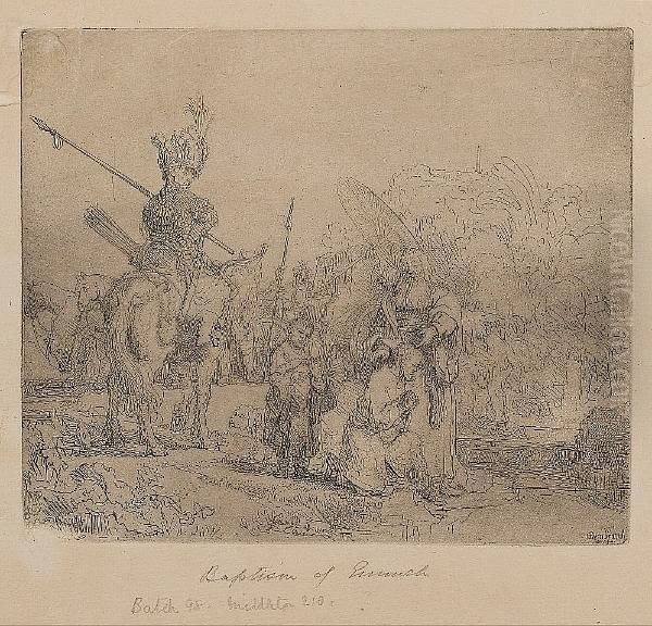 The Baptism Of The Eunuch (bartsch 98) - view 1