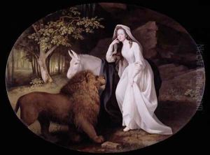 Una and the Lion Isabella Saltonstall as Una in Spensers Faerie Queene, 1782