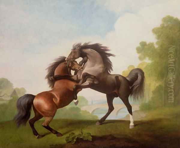 Horses Fighting, 1791 - view 1