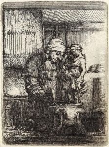 Der Goldschmied by Harmenszoon van Rijn Rembrandt