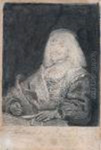 Man At A Desk With Cross And Chain