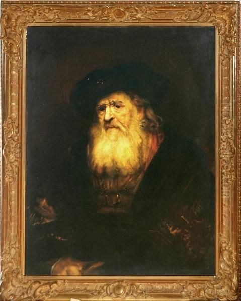 An Elderly Man With A Full Beard - view 1