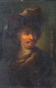 Portrait Of A Wealthy Merchant by Harmenszoon van Rijn Rembrandt