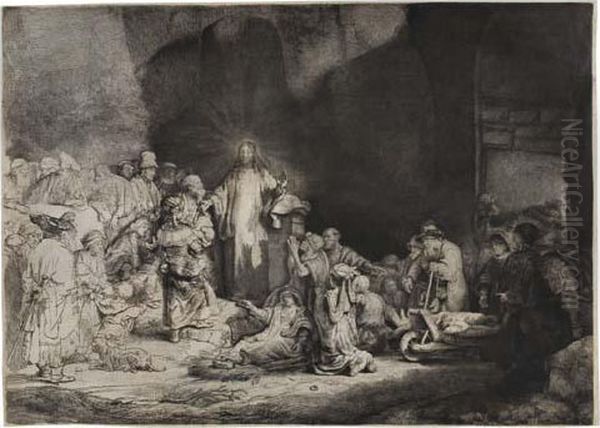 Christ Healing The Sick (the Hundred Guilder Print) - view 1