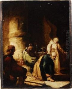 Rijn, ,ecole De, Saint Pierre Libere De Ses Chaines by Harmenszoon van Rijn Rembrandt