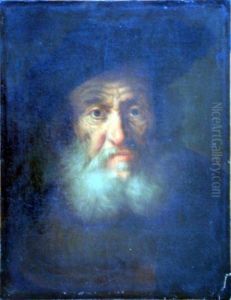 Portrait Of A Bearded Man by Harmenszoon van Rijn Rembrandt