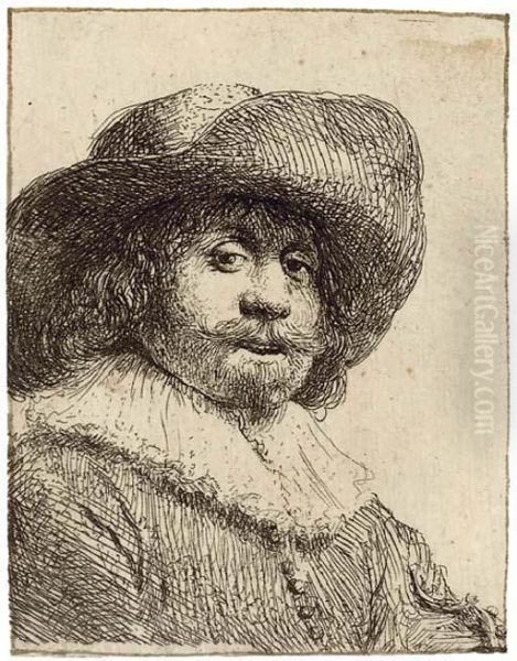 A Man In A Broad-brimmed Hat - view 1