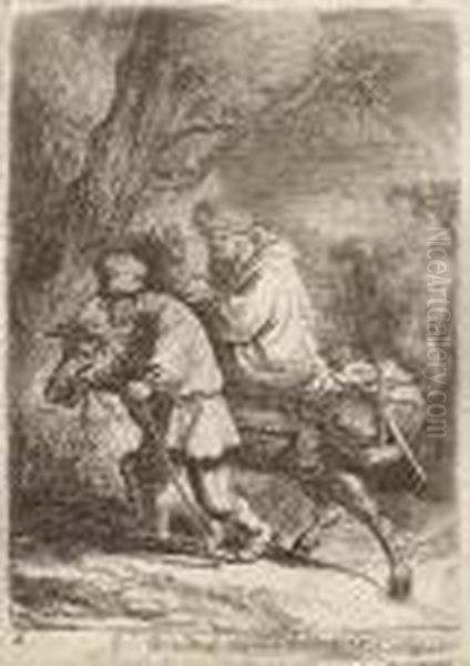 The Flight Into Egypt: Small Plate - view 1