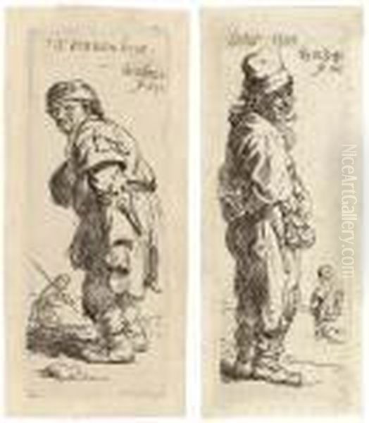 A Peasant Calling Out: 'tis Vinnich Hout' - view 1