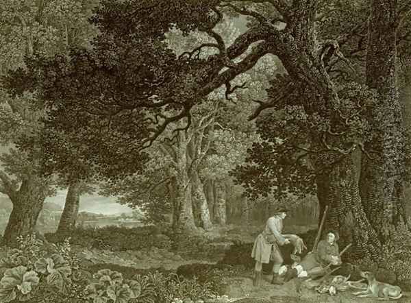 A Repose after Shooting, Plate 4 - view 1