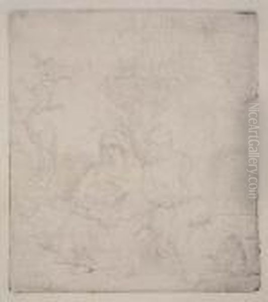 The Rest On The Flight: Lightly Etched - view 1