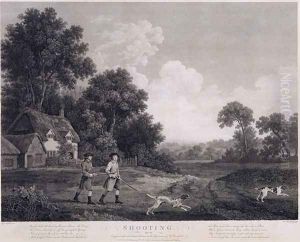 Shooting, plate 2, engraved by William Woollett 1735-85 1770 by George Stubbs