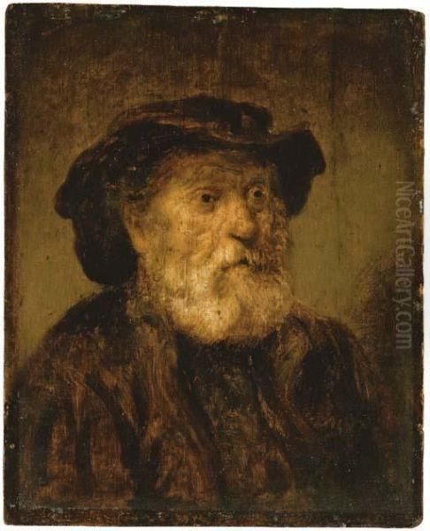 An Old Man In A Hat - view 1