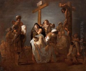 Deposizione Dalla Croce by Harmenszoon van Rijn Rembrandt