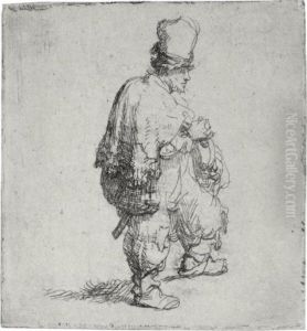 Polander Standing With Arms Folded (b., Holl. 140; H. 138; Bb. 35-7)