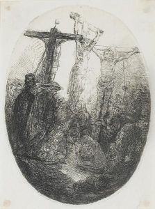 Christ Crucified, An Oval Plate (bartsch 79)