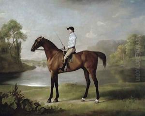 The Marquess of Rockinghams Scrub, with John Singleton up, 1762 by George Stubbs