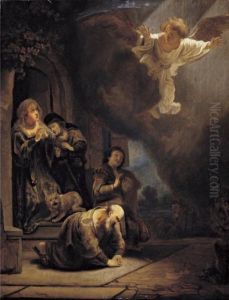 The Archangel Raphael Taking Leave Of Tobit The Archangel Raphael Taking Leave Of Tobit