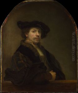 Portrait Of Rembrandt Van Rijn by Harmenszoon van Rijn Rembrandt