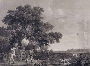 Shooting, plate 3, engraved by William Woollett 1735-85 1770 by George Stubbs
