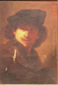 Self Portrait by Harmenszoon van Rijn Rembrandt