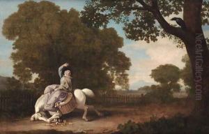 The Farmers Wife and the Raven, 1783 by George Stubbs