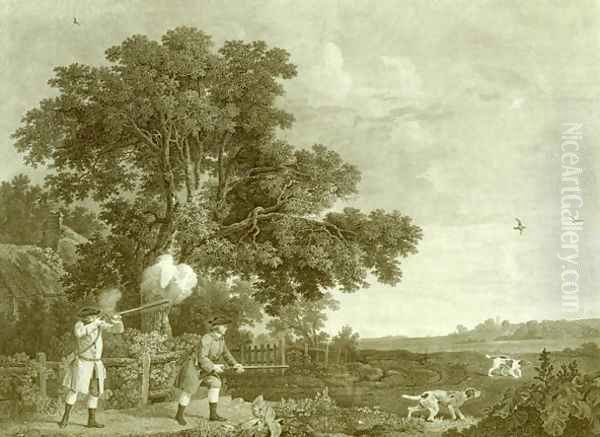 Two Gentlemen Shooting, Plate 3 - view 1