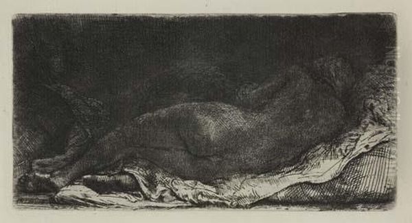 Negress Lying Down - view 1