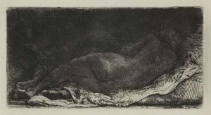 Negress Lying Down