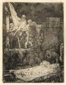 The Descent by Harmenszoon van Rijn Rembrandt