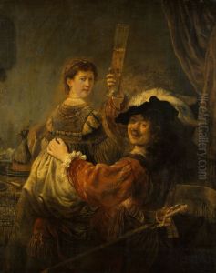 Self Portrait With Saskia In The Parable Of The Prodigal Son