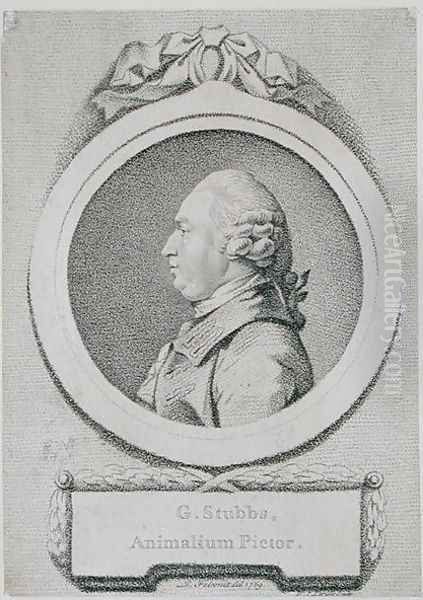 Portrait study of George Stubbs 1724-1806 - view 1