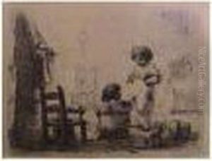 Le Jeu by Harmenszoon van Rijn Rembrandt
