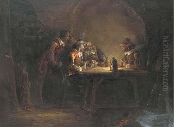 The Card Players - view 1