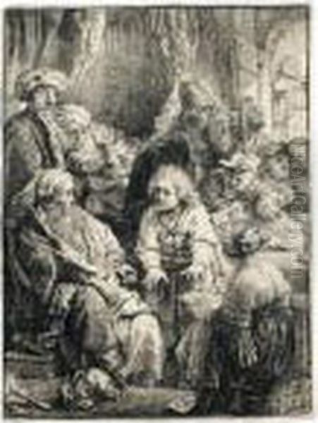 Joseph Telling His Dreams (b., Holl.37; H.160; Bb.38-e) - view 1