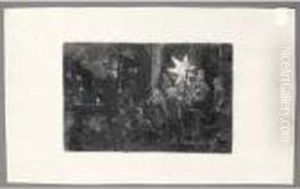 The Star Of The Kings: A Night Piece (b., Holl.113; H.254; Bb.51-1) by Harmenszoon van Rijn Rembrandt