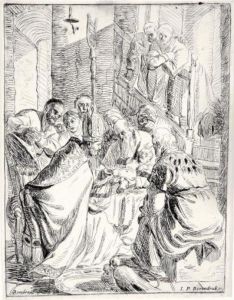 The Circumcision (b., Holl.398; H.388 Rej.; Bb.26-2) by Harmenszoon van Rijn Rembrandt