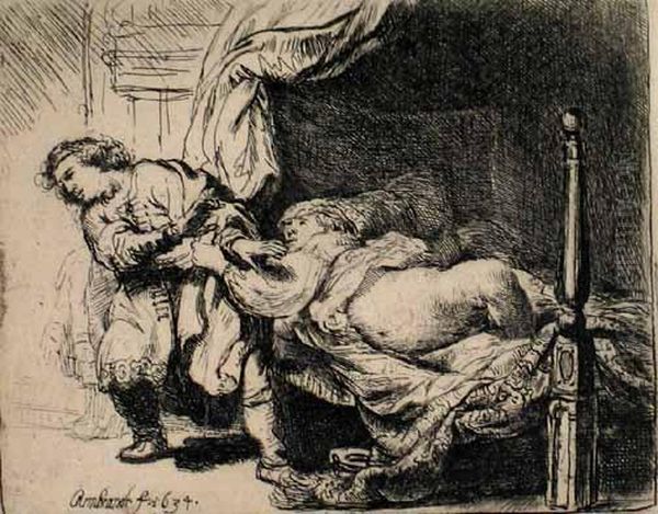 Joseph And Potiphar's Wife - view 1