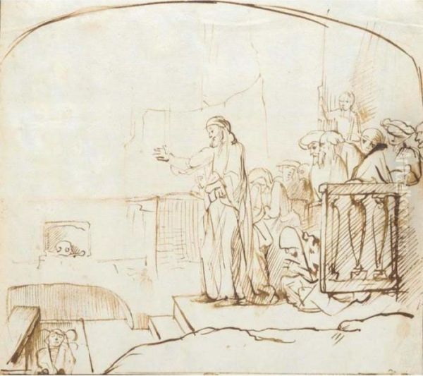 The Raising Of Lazarus - view 1