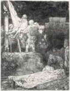 The Descent From The Cross By Torchlight (b., Holl.83; H.280; Bb.54-g)
