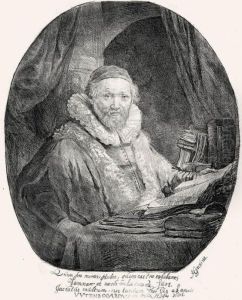 Jan Uytenbogaert, Preacher Of The Remonstrants (b., Holl.279; H.128; Bb.35-d)