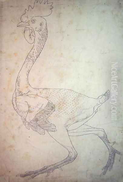 Study of a Fowl, Lateral View, from A Comparative Anatomical Exposition of the Structure of the Human Body with that of a Tiger and a Common Fowl, 1795-1806 5 - view 1