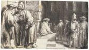 Jews In The Synagogue