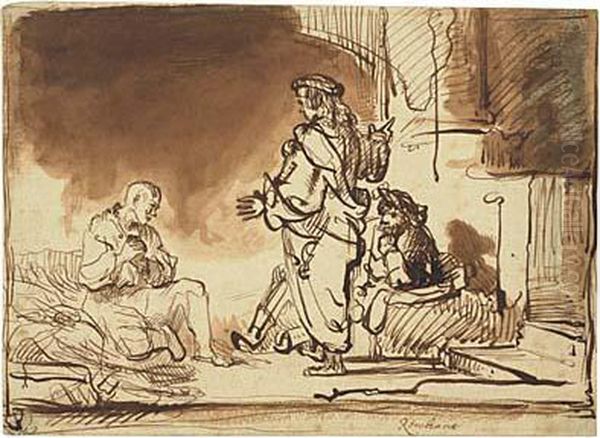 Joseph Interpreting The Dreams Of His Fellowprisoners - view 1