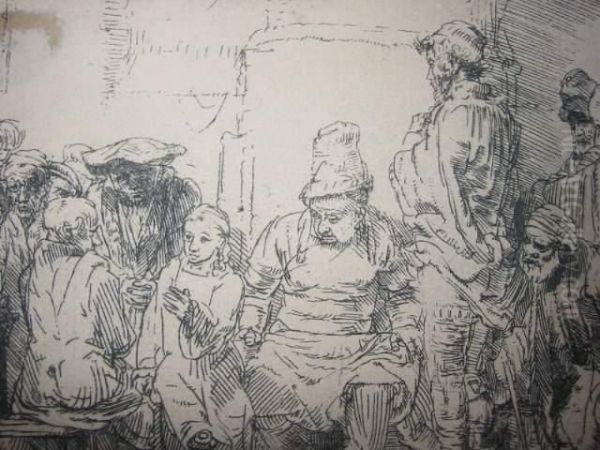Chirst Seated Disputing With The Doctors - view 1