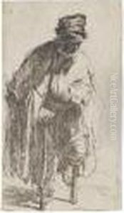 Beggar With A Wooden Leg (b., Holl.179; H.; Bb.)