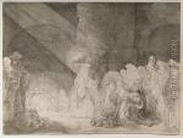 The Presentation In The Temple: Oblong Print - view 1