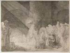 The Presentation In The Temple: Oblong Print