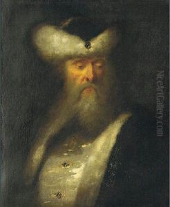 Portrait Of An Older Gentleman by Harmenszoon van Rijn Rembrandt